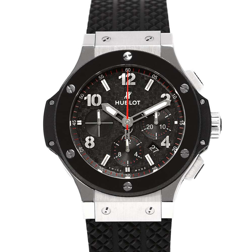 HUBLOT Big bang W44mm Stainless Steel Ceramic Rubber Black Dial301.SB.131.RX