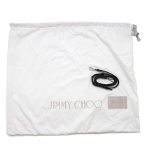 Load image into Gallery viewer, JIMMY CHOO Pegasi StarStudded 2WAYTote Bag Black Leather
