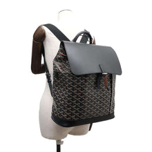 Load image into Gallery viewer, GOYARD Alpan Backpack BlackALPIN2MMLTY01CL01P PVC Leather Size MM
