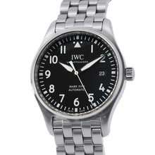 Load image into Gallery viewer, IWC Pilot&#39;s Watch Mark XVIII W40mm Stainless Steel Black DialIW327011
