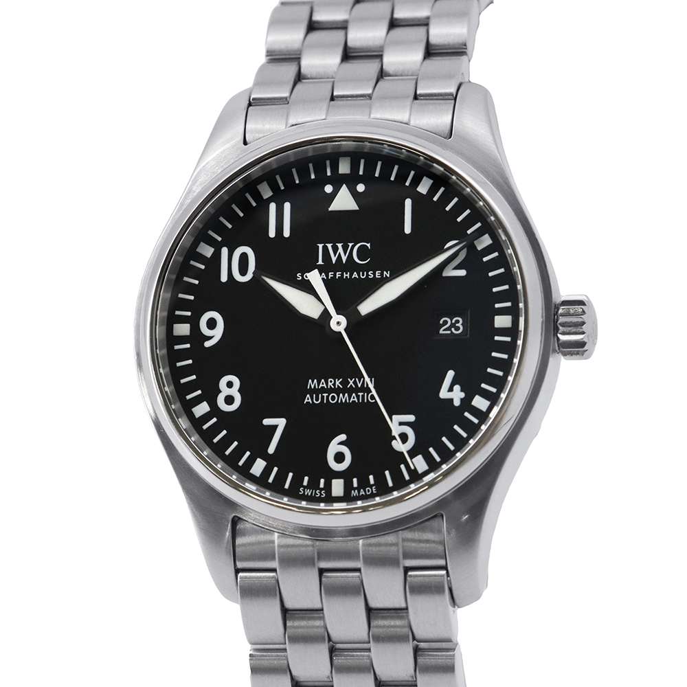 IWC Pilot's Watch Mark XVIII W40mm Stainless Steel Black DialIW327011