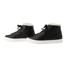 将图像加载到图库查看器中，HERMES Daydream Sneakers Black Mouton Leather Size 37
