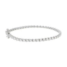 Load image into Gallery viewer, TIFFANY&amp;Co. Victoria Diamond Line Bracelet Pt950
