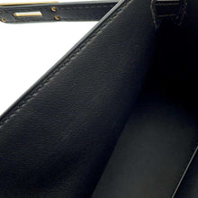 Load image into Gallery viewer, HERMES PochetteKelly Black Swift Leather
