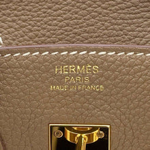 将图像加载到图库查看器中，HERMES Birkin Etup Togo Leather Size 25
