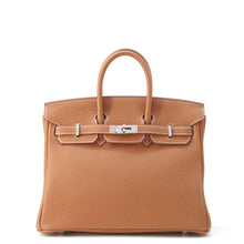 将图像加载到图库查看器中，HERMES Birkin Gold Togo Leather Size 25
