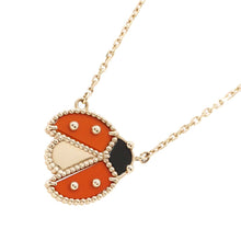 Load image into Gallery viewer, Van Cleef &amp; Arpels Lucky Spring Pendant Open Wing LadybugVCARP9X000 18K Pink Gold
