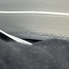 将图像加载到图库查看器中，BALENCIAGA Crash Continental Wallet Zip Around Long Cloth Silver766447 Calf Leather
