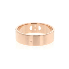 将图像加载到图库查看器中，HERMES H Dunkle Ring PM Size 52/#12 PM 18K Pink Gold
