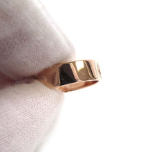 将图像加载到图库查看器中，HERMES H Dunkle Ring PM Size 52/#12 PM 18K Pink Gold
