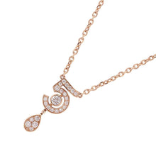 将图像加载到图库查看器中，CHANEL Eternal CHANEL No.5 NecklaceJ12193 18K Pink Gold
