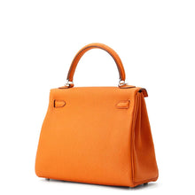 Load image into Gallery viewer, HERMES Kelly Retourne Orange Togo Leather Size 25
