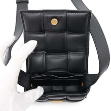 Load image into Gallery viewer, Bottega Veneta INTRECCIATO Padded Cassette Black716648 Lambskin Size Mini
