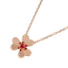 Load image into Gallery viewer, Van Cleef &amp; Arpels Frivole Pendant Mini Model Size MiniVCARP7S800 18K Pink Gold
