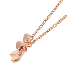 将图像加载到图库查看器中，Van Cleef &amp; Arpels Frivole Pendant Mini Model Size MiniVCARP7S800 18K Pink Gold
