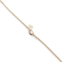 Load image into Gallery viewer, CHANEL CC Logo Necklace Champagne GoldABC817 Metal strass
