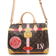 Load image into Gallery viewer, LOUIS VUITTON Speedy Bandouliere IvoryM41386 Monogram Summer Trunk Collection Size 30
