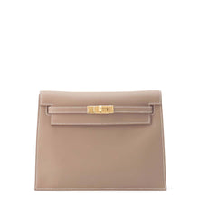 Load image into Gallery viewer, HERMES Kelly dance 2 Etoupe Swift Leather
