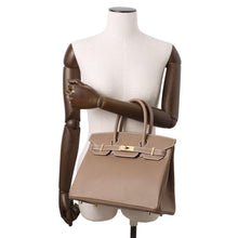 Load image into Gallery viewer, HERMES Birkin Etoupe Epsom Size 30
