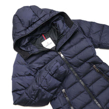 将图像加载到图库查看器中，MONCLER TALEV GIUBBOTTO down coat NavyE20934937085 C0063 Nylon100%
