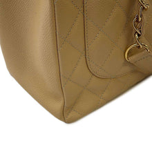 Load image into Gallery viewer, CHANEL CC Logo Matelasse GST BeigeA50995 Caviar Leather
