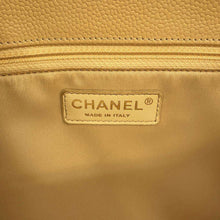 将图像加载到图库查看器中，CHANEL CC Logo Matelasse GST BeigeA50995 Caviar Leather
