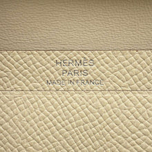 将图像加载到图库查看器中，HERMES Bearn Card Case Craie Epsom Size Mini
