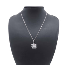 将图像加载到图库查看器中，CARTIER Le Beze du Dragon PendantB3009700 18K White Gold
