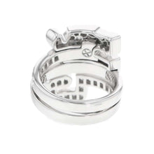 Load image into Gallery viewer, CARTIER Le Beze du Dragon Ring Size 51/#11 18K White Gold
