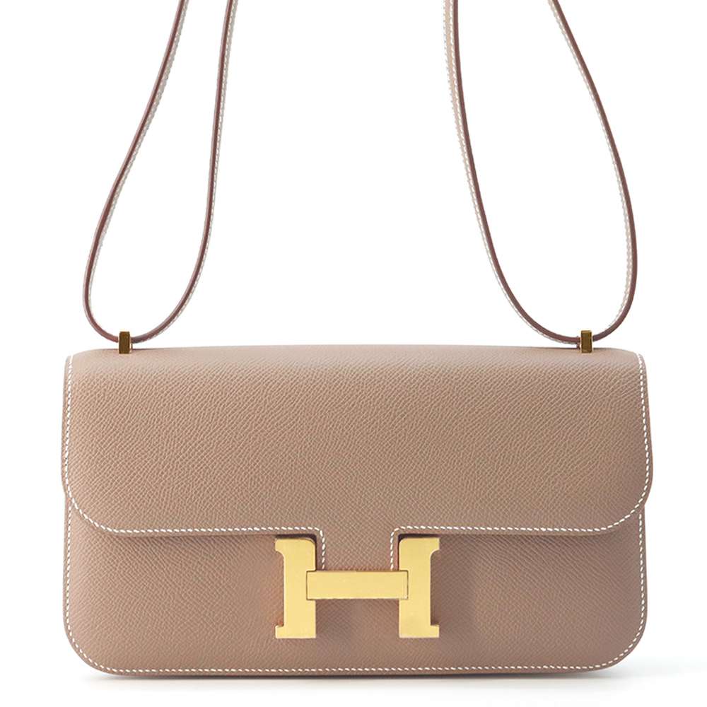 HERMES Constance Elan Etoupe Epsom