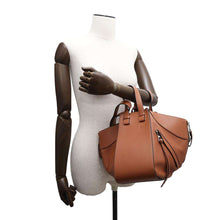 Load image into Gallery viewer, LOEWE Hammock 2WAY Shoulder Bag Tan387.30.S35 Leather Size Small
