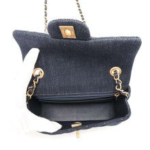 Load image into Gallery viewer, CHANEL Mini Matelasse ChainShoulder Bag BlueA69900 Denim Size 20
