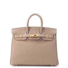 将图像加载到图库查看器中，HERMES Birkin Etoupe Togo Leather Size 25
