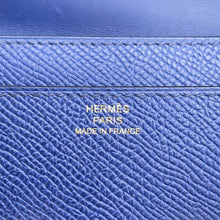 将图像加载到图库查看器中，HERMES Constance to Go Blue Indigo Epsom
