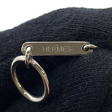 将图像加载到图库查看器中，HERMES Kavalier Necklace Black Metal
