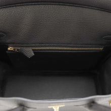 将图像加载到图库查看器中，HERMES Birkin Black Togo Leather Size 25
