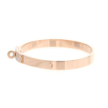 Load image into Gallery viewer, HERMES Bracelet 《Kelly》 PM Size SH 18K Pink Gold
