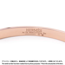 Load image into Gallery viewer, HERMES Bracelet 《Kelly》 PM Size SH 18K Pink Gold
