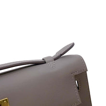 将图像加载到图库查看器中，HERMES PochetteKelly Gris Meyer Swift Leather
