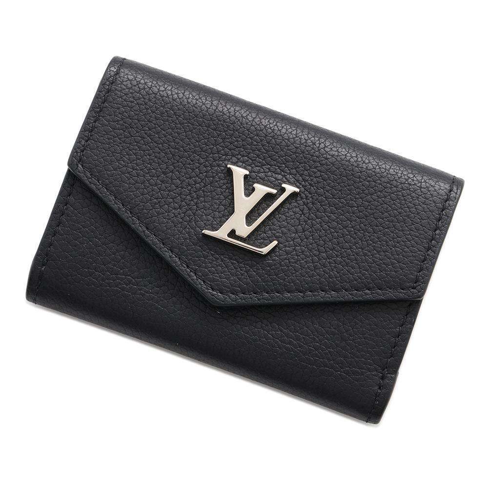 LOUIS VUITTON Portefeuille Lockmini NoirM63921 Calf Leather