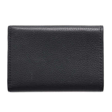 将图像加载到图库查看器中，LOUIS VUITTON Portefeuille Lockmini NoirM63921 Calf Leather
