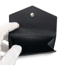 将图像加载到图库查看器中，LOUIS VUITTON Portefeuille Lockmini NoirM63921 Calf Leather
