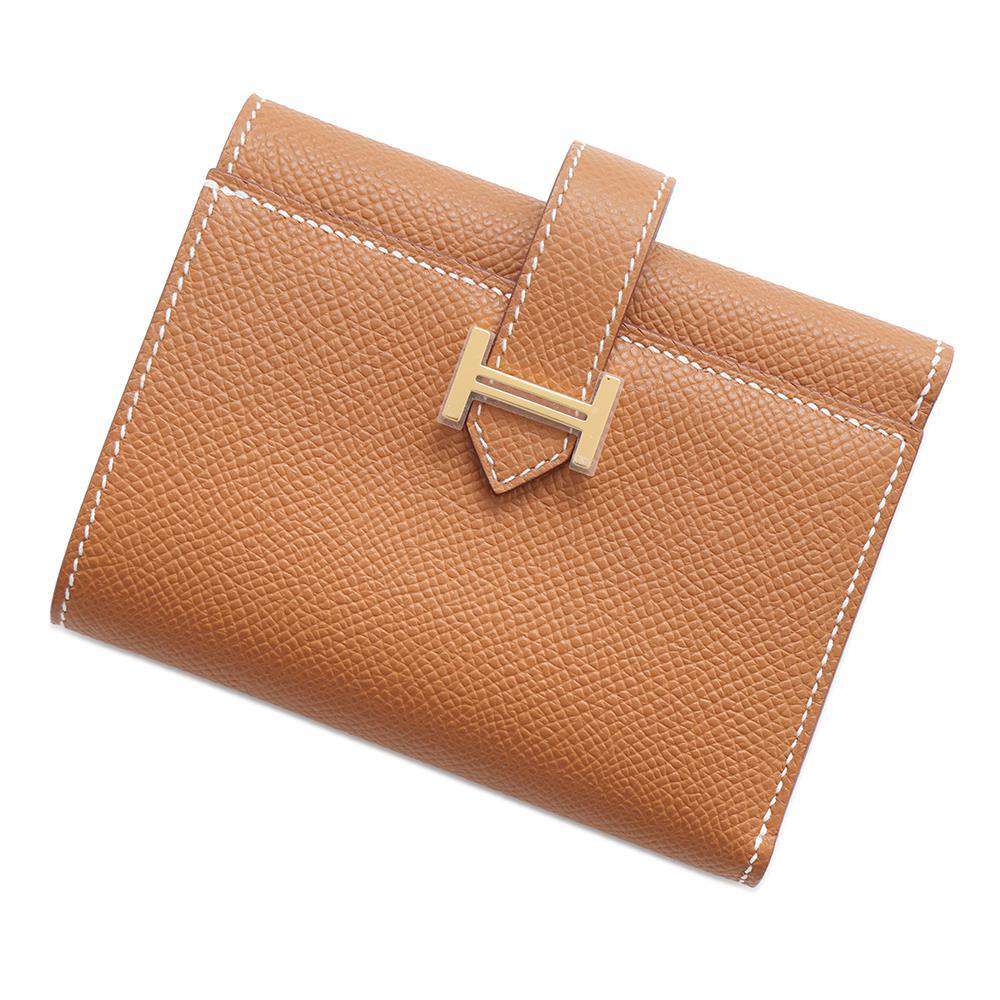 HERMES Bearn combine Gold Epsom