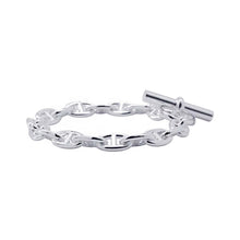 Load image into Gallery viewer, HERMES Chaine d&#39;Ancre Bracelet 19 frames Size MM SV925
