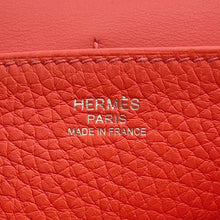 Load image into Gallery viewer, HERMES Halzan Rose texas Taurillon Clemence Size 25
