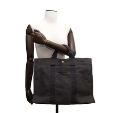 Load image into Gallery viewer, HERMES Her Line Tote Gray Canvas Size MM
