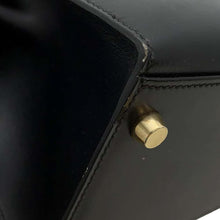 Load image into Gallery viewer, HERMES Kelly Black Box Calf Leather Size 32
