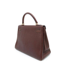 Load image into Gallery viewer, HERMES Kelly Brown Ardennes Leather Size 32
