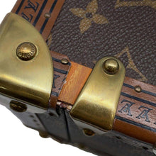 将图像加载到图库查看器中，LOUIS VUITTON Coffret Tresor BlueM47001 Monogram Size 20
