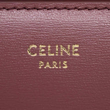 将图像加载到图库查看器中，CELINE Triomphe Chain Wallet vintage rose10L033DPV Shiny Calf Leather
